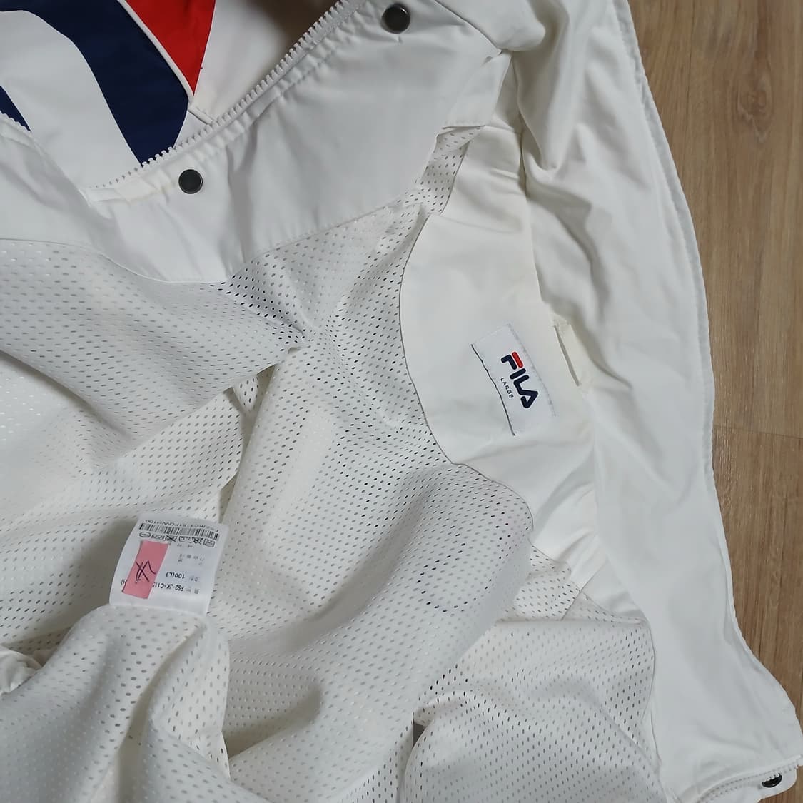 fila 휠라 김유정 필라 여성 바람막이 자켓 우븐 상품이미지9