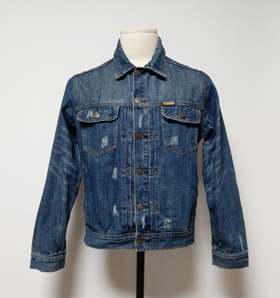 에즈라피치(EZRA FITCH) 빈티지 데님 자켓 (M)
 상품이미지1