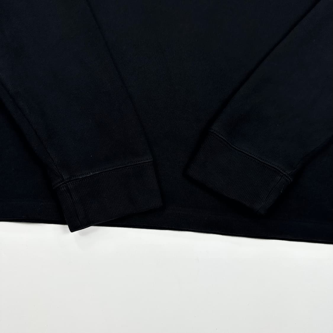 폴로 랄프로렌 클래식 하프집 니트 블랙 L 상품이미지4