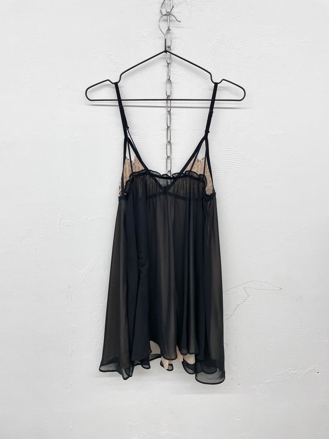 시어 호피 레이스 슬립 상품이미지6