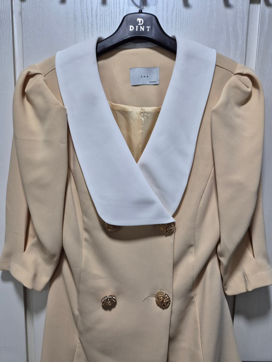 (세일)(새상품)딘트 DINT 버터옐로우 원피스 상품이미지3