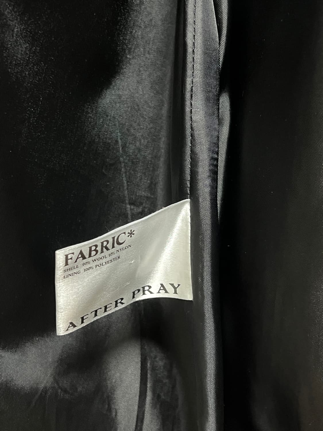 애프터프레이 투어리스트 발마칸 코트 L 네이비 상품이미지5