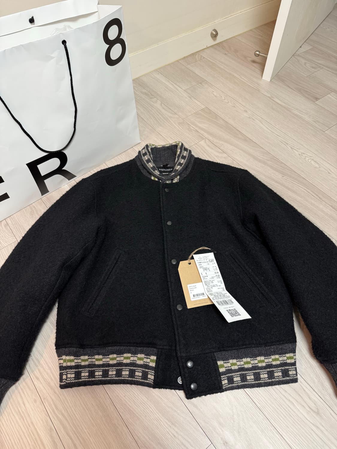 25FW 이스트로그 테디 블루종(m) 상품이미지2