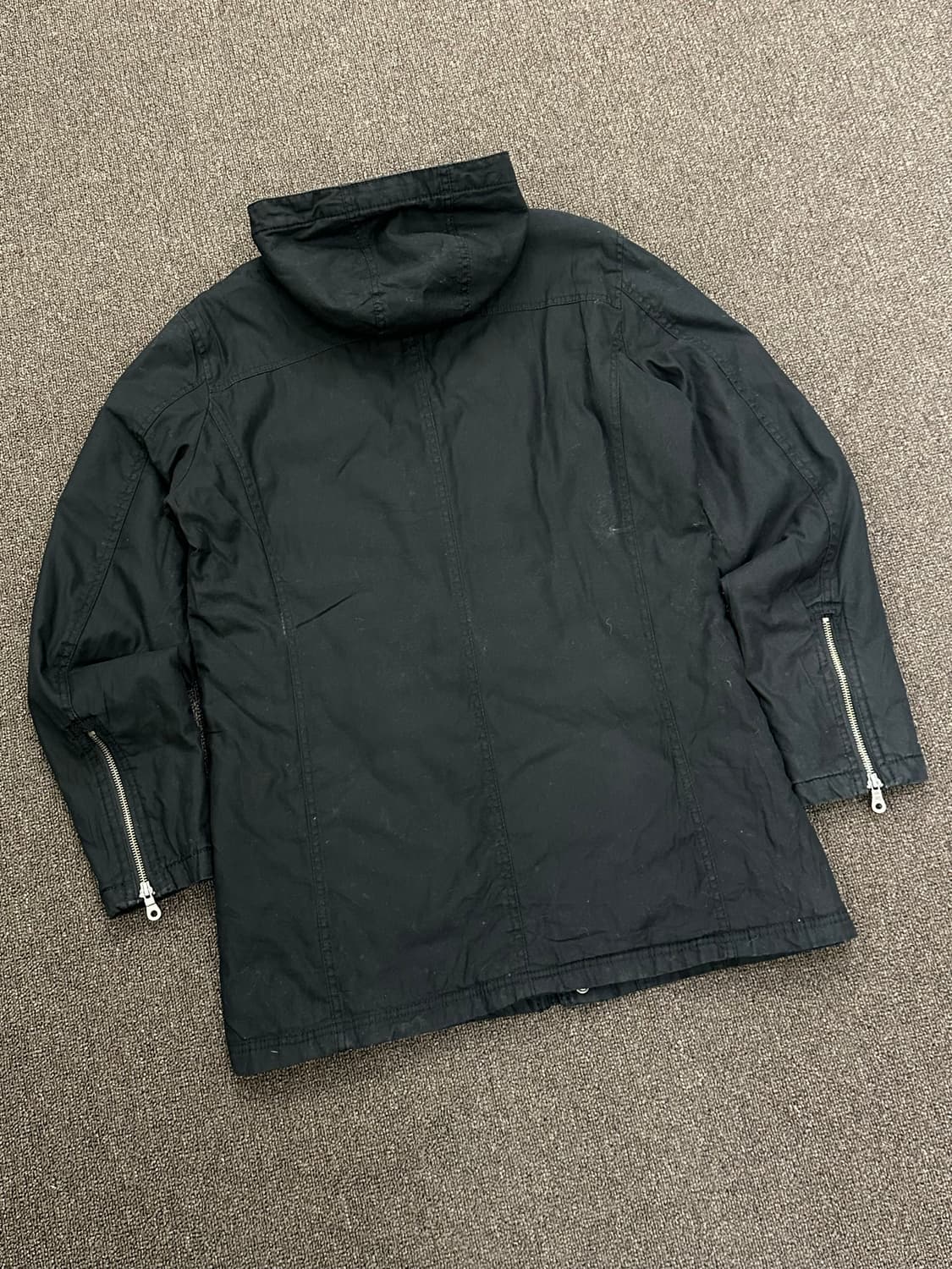 L)Von Dutch 빈티지 Quilted lining 후드 코트 자켓 상품이미지4