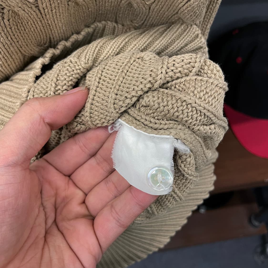 90s 폴로 랄프로렌 PK 카라 풀 오버 꽈배기 니트 스웨터 상품이미지8