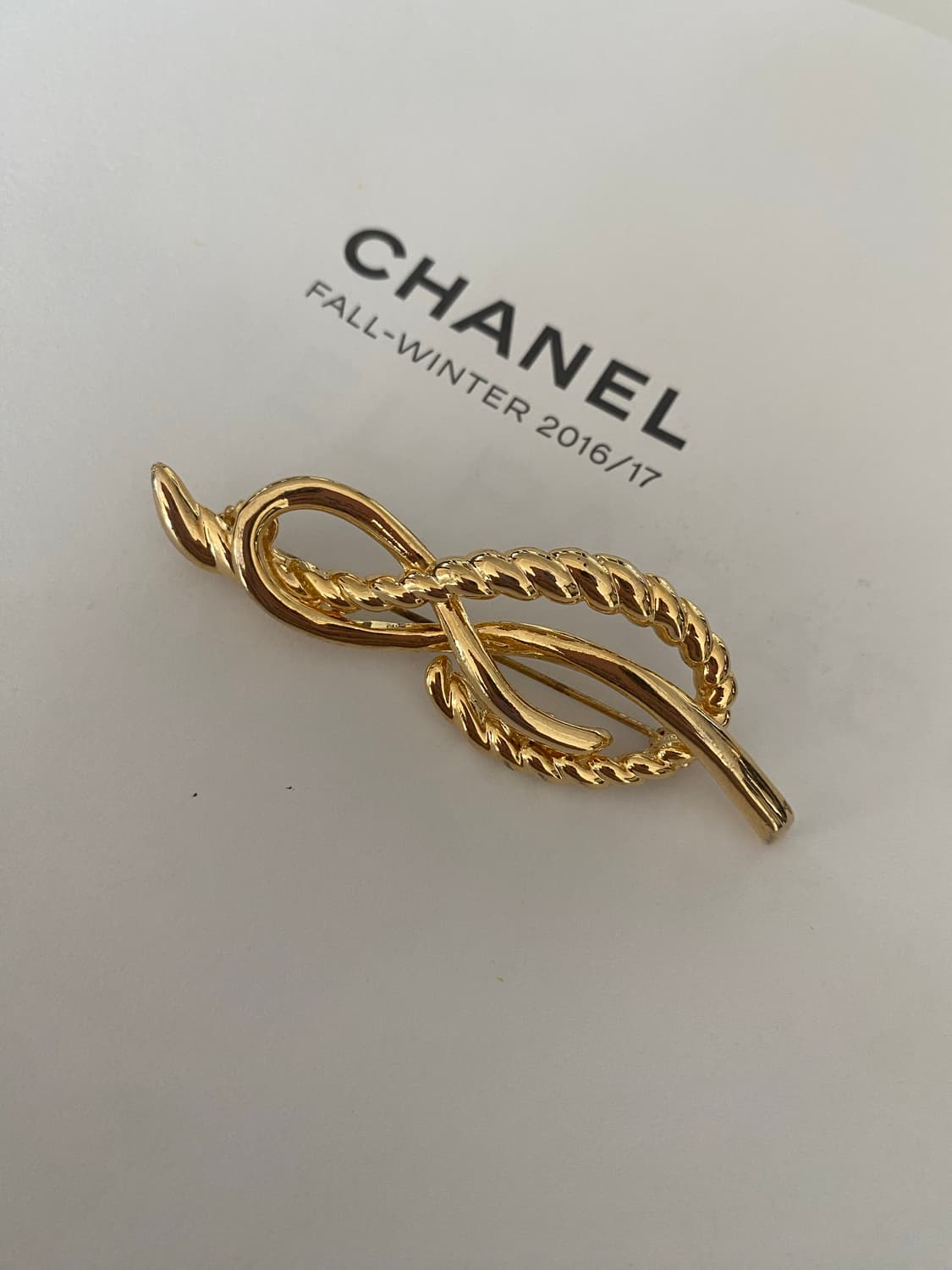 빈티지 트위스트 웨이브 브로치 상품이미지2