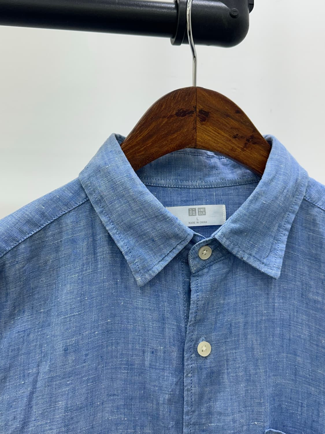 유니클로 남성 리넨 남방 상품이미지6