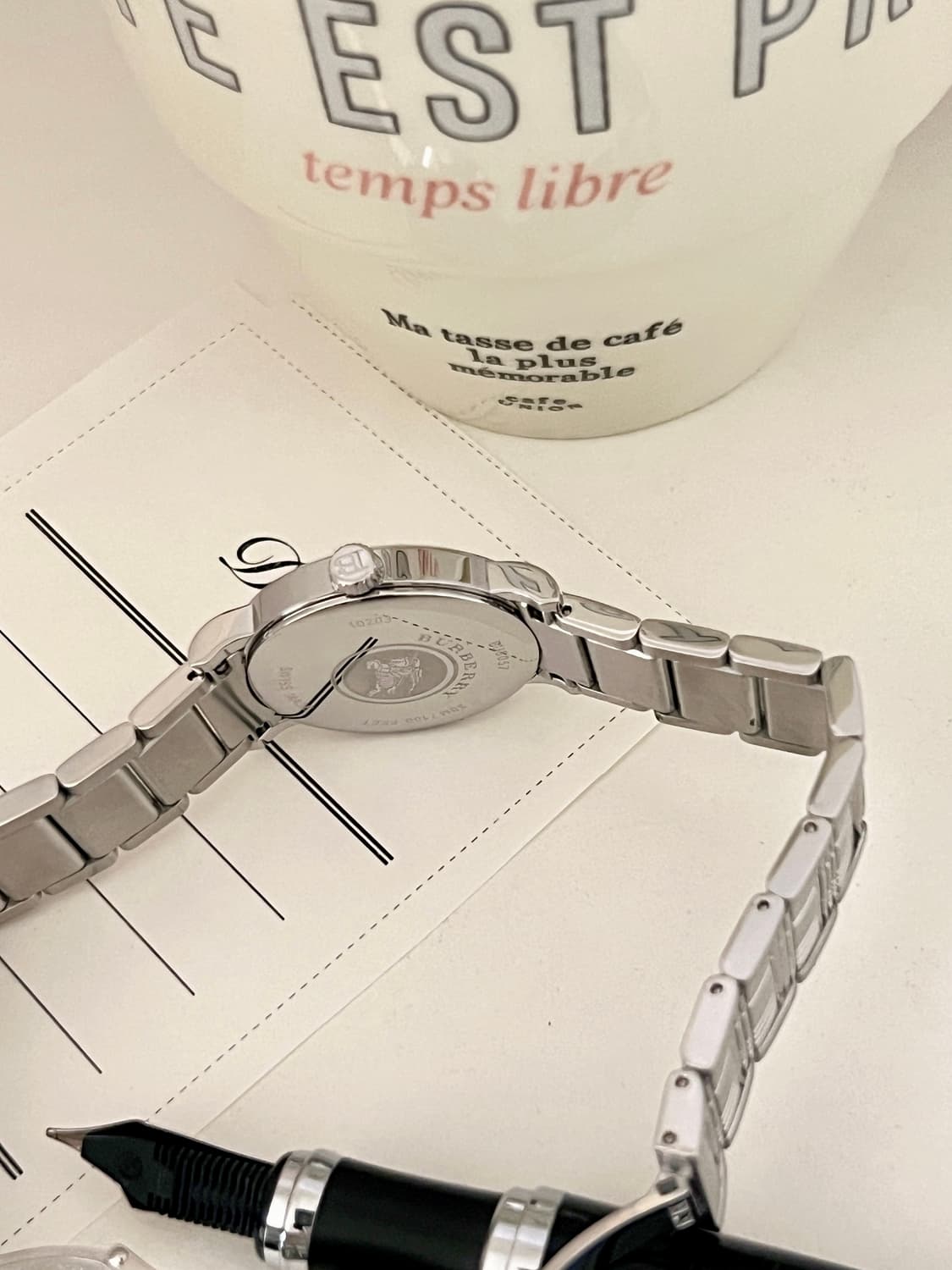 BURERRY  헤리티지 노바 체크 버버리 메탈 시계 상품이미지7