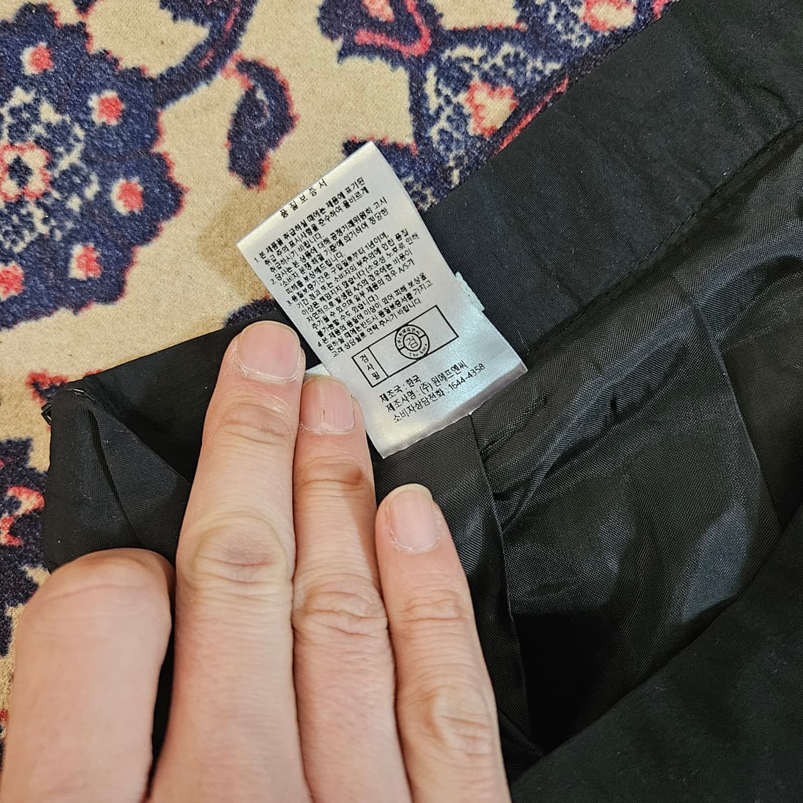 메무아(Memua) 나일론 핀턱 바스락 롱 스커트 L size 상품이미지6