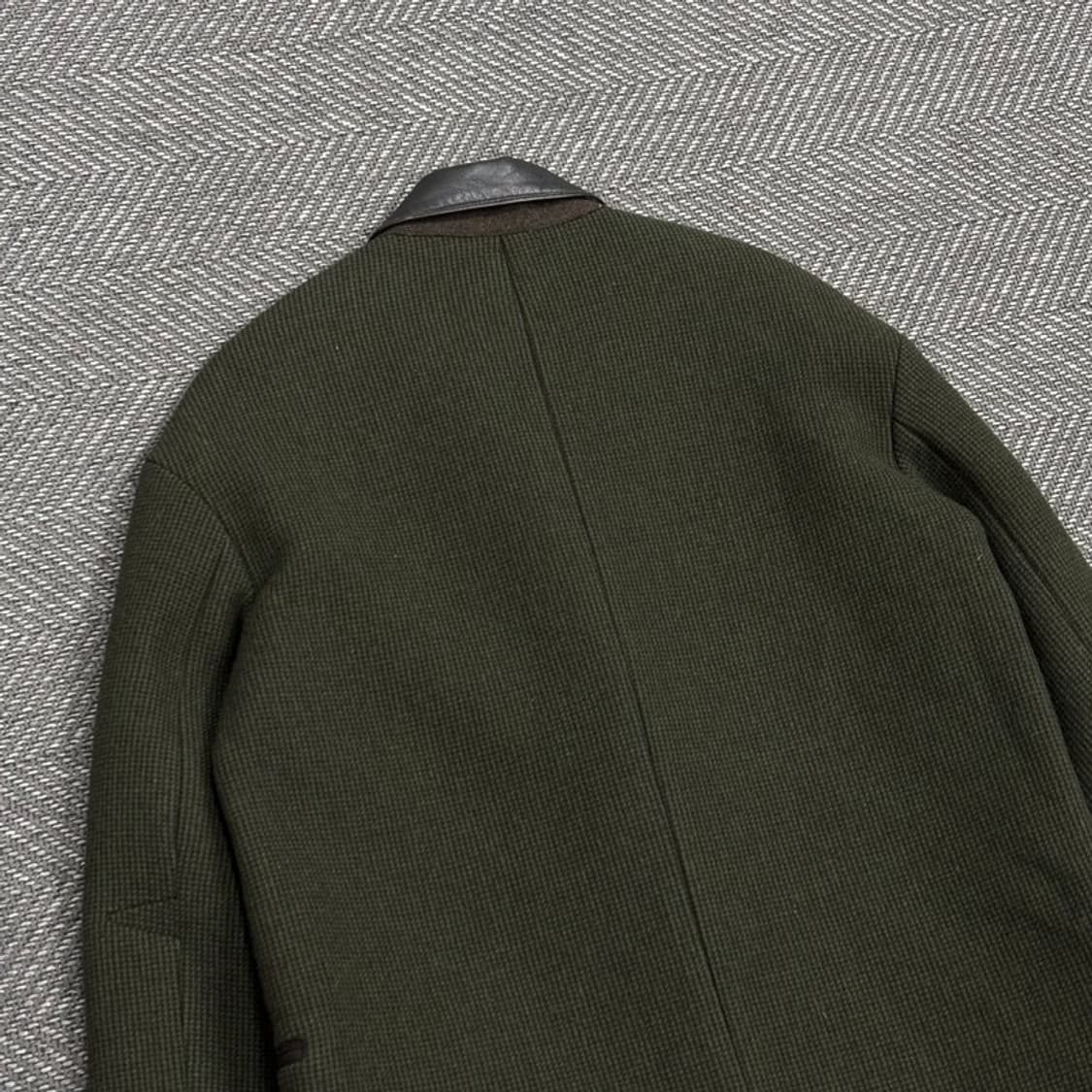 시스템 체크 패턴 코트 V0531 상품이미지5