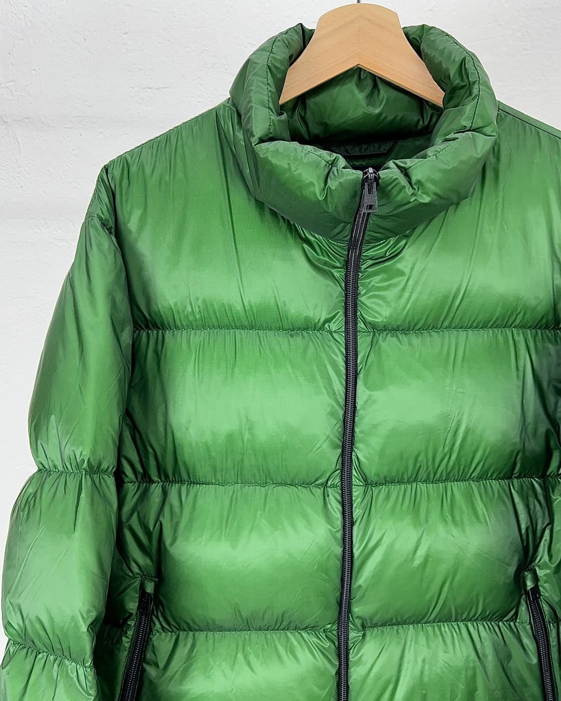에르노 바질 그린 폴리 아미드 구스 다운 패딩 자켓 상품이미지2