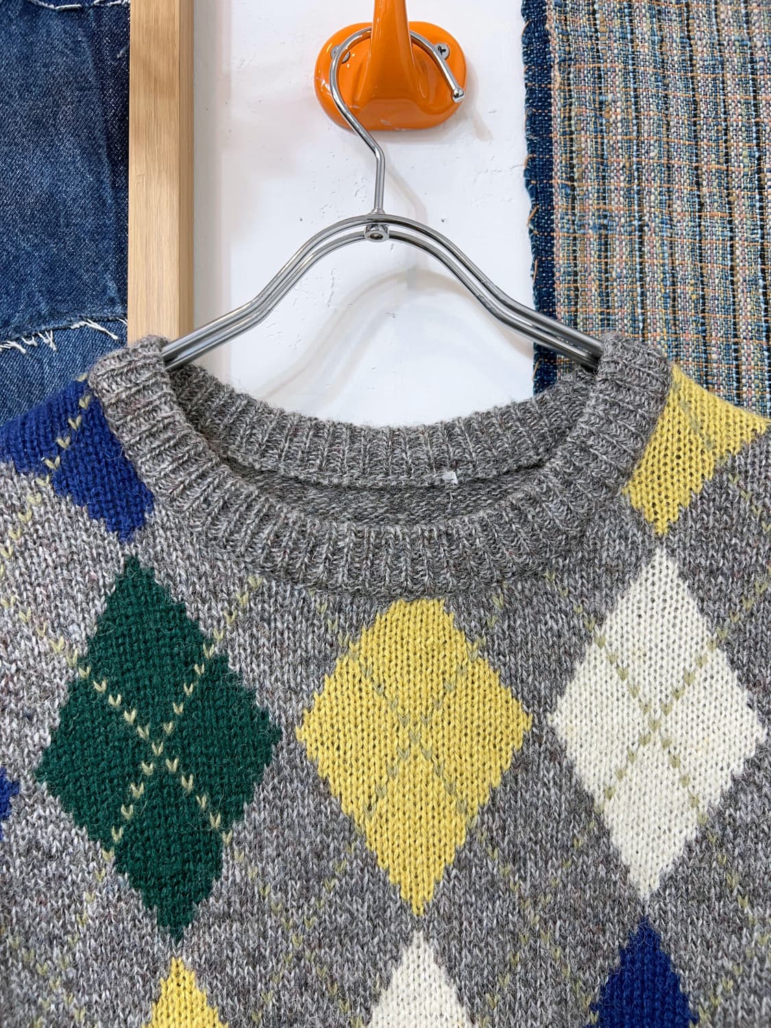 👧🏻Unknown Argyll Knitwear 상품이미지3