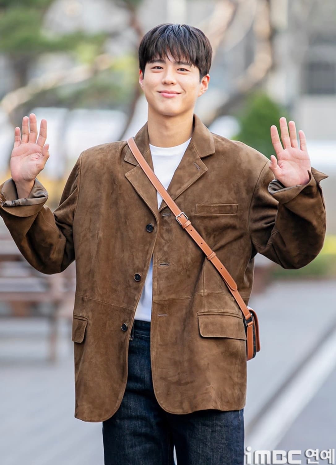 STU 고트 스웨이드 블레이저 브라운(M사이즈) 상품이미지6