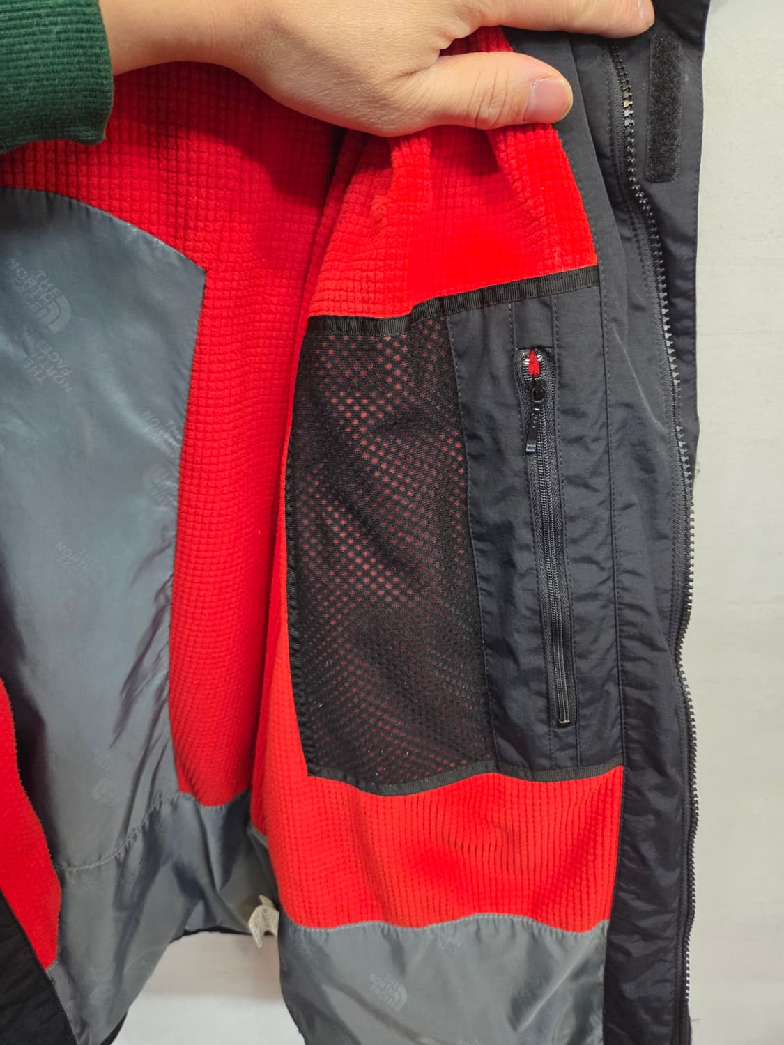 노스페이스 안감기모 멀티포켓 하이벤트 자켓 xl 상품이미지6