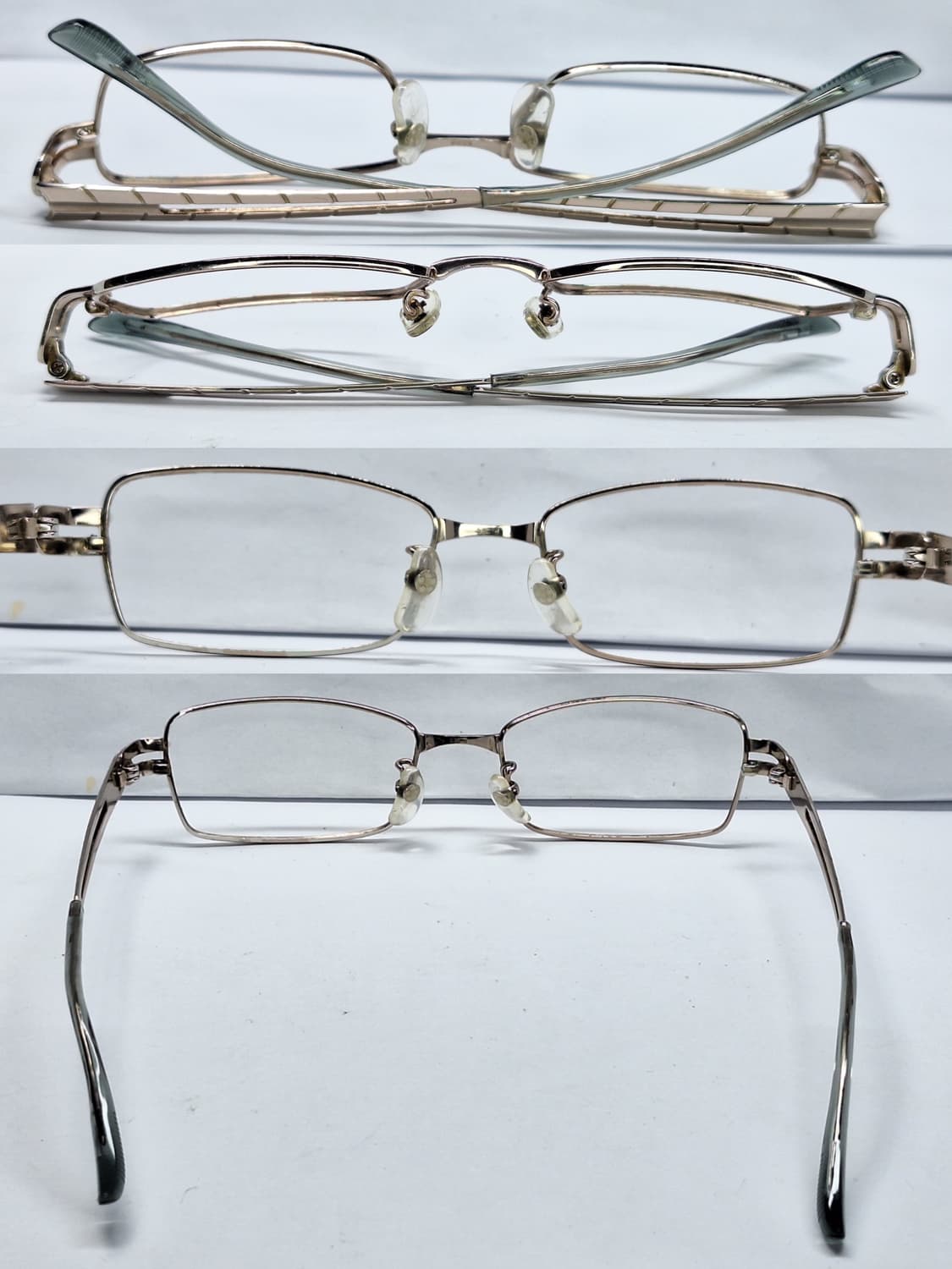 90s SEIKO 세이코 PT-1004 초경량 9g 티타늄 안경테 53m 상품이미지4