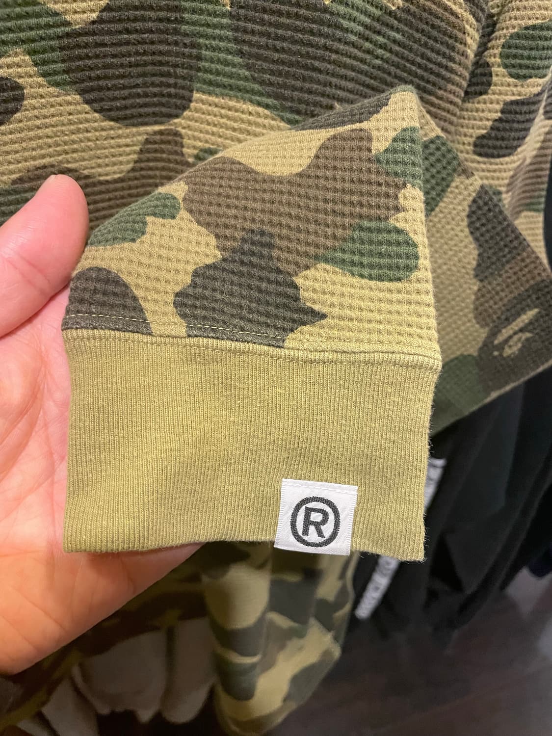 베이프 골지 긴팔티 상품이미지9