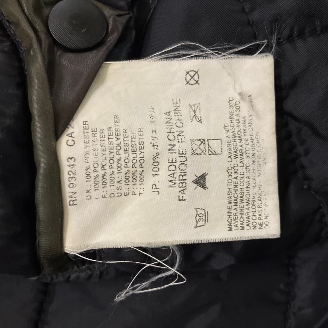 디젤 카모플라쥬 밀리터리 경량 패딩 자켓 S 상품이미지7