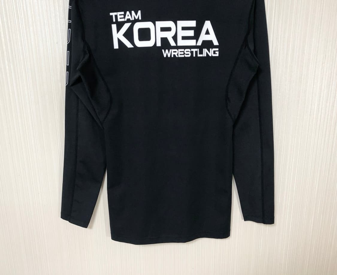 스파이더국대 팀코리아 레슬링국가대표 선수실착 트레이닝탑/컴플레션 XL 상품이미지10