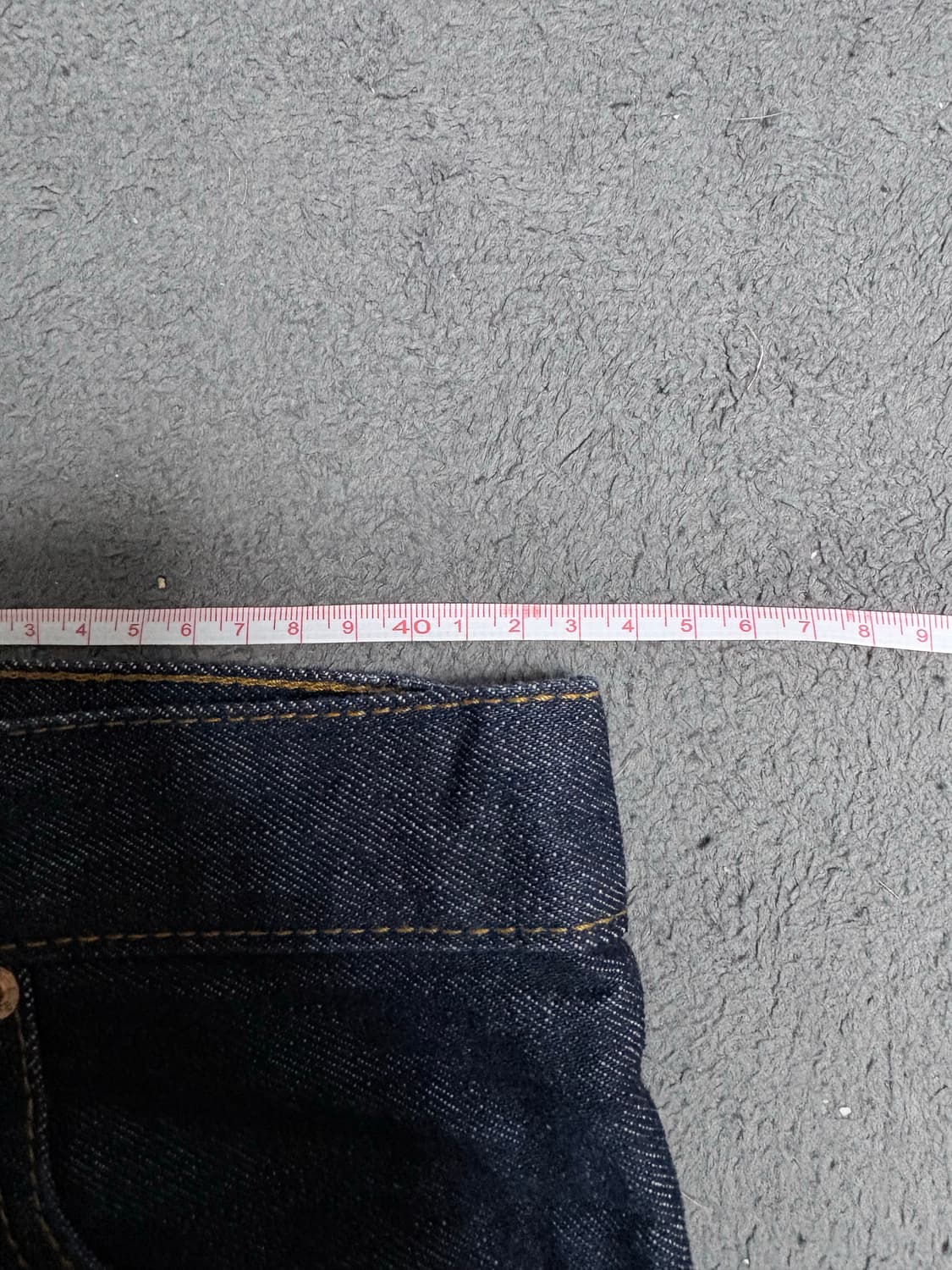 (33x32) 리바이스 517 진청 인디고 생지 데님 상품이미지6