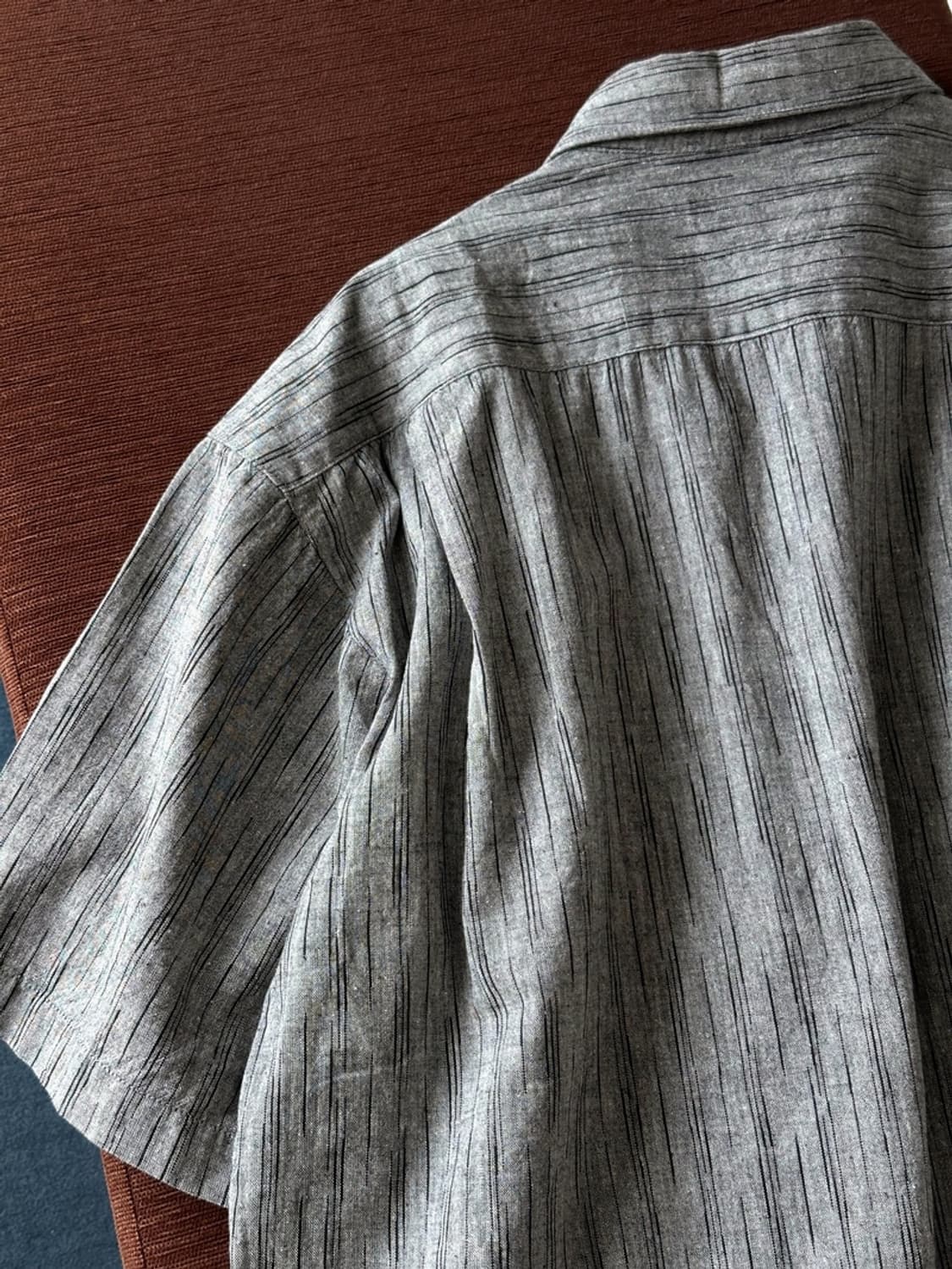 Design pattern cotton H/S shirt 상품이미지6