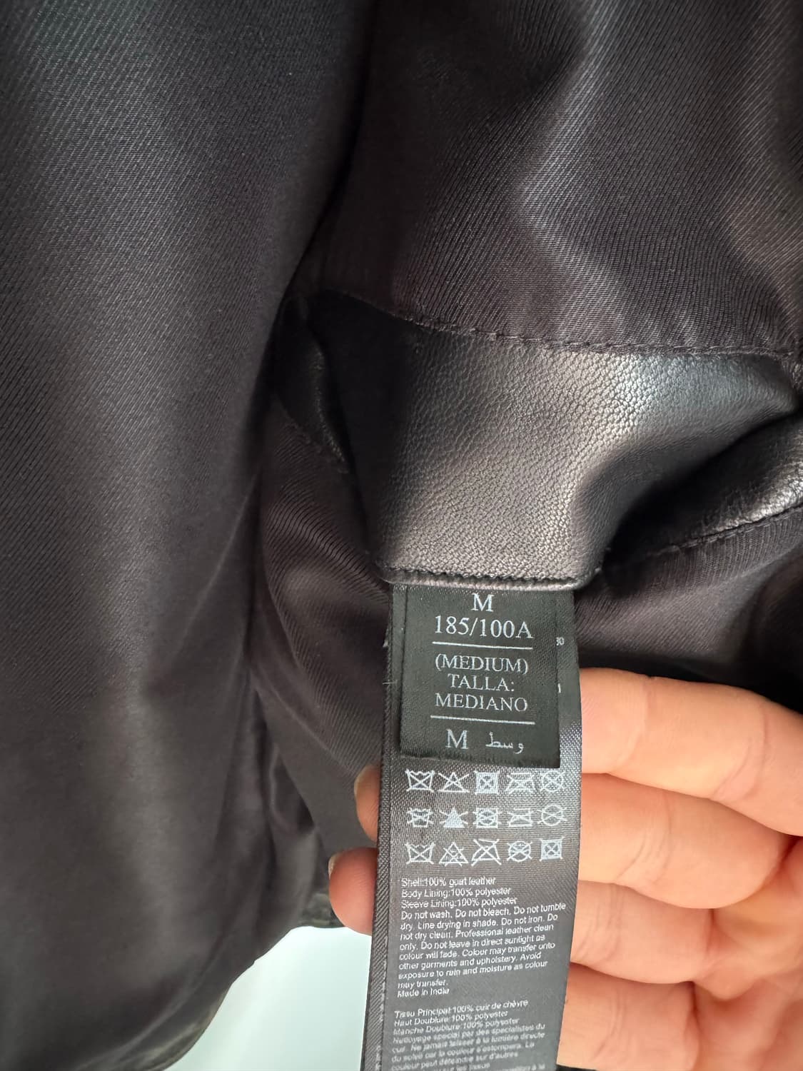 올세인츠 라크자켓 판매합니다 상품이미지3