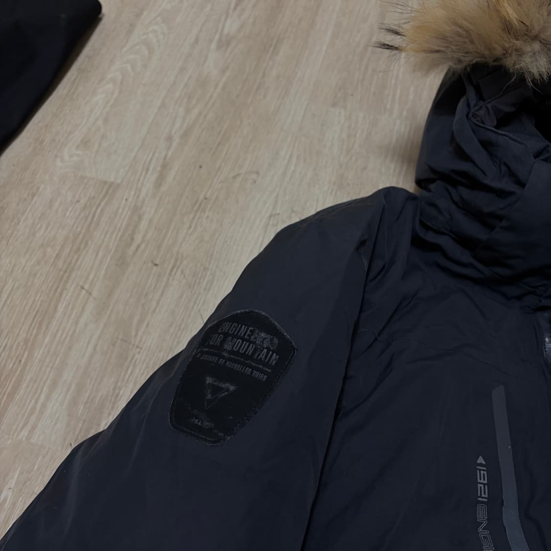 밀레 남성 라쿤퍼 후드 구스다운 고어텍스 패딩 XL/105  상품이미지5