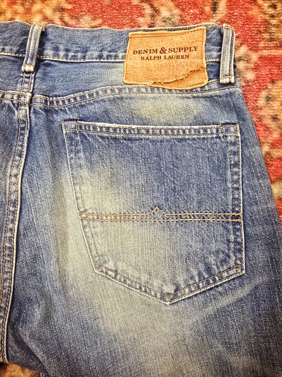 랄프 로렌(Ralph Lauren)빈티지 인디고 데님 팬츠 상품이미지5