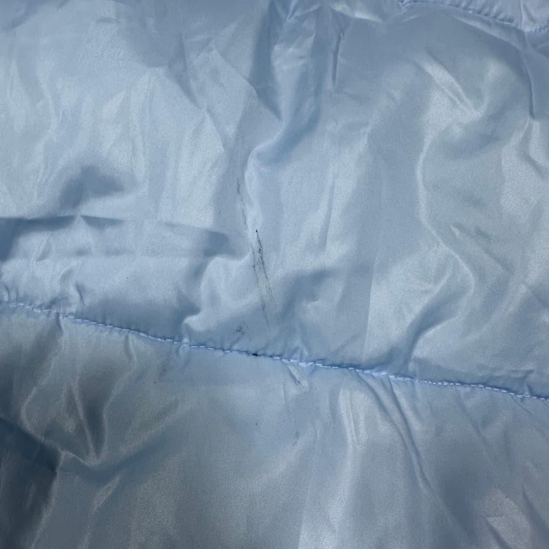 (바배) LAP 랩 하늘색 패딩 상품이미지5