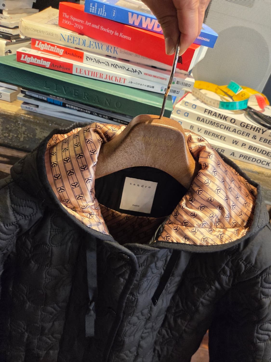 산드로 퀼팅자켓 상품이미지7