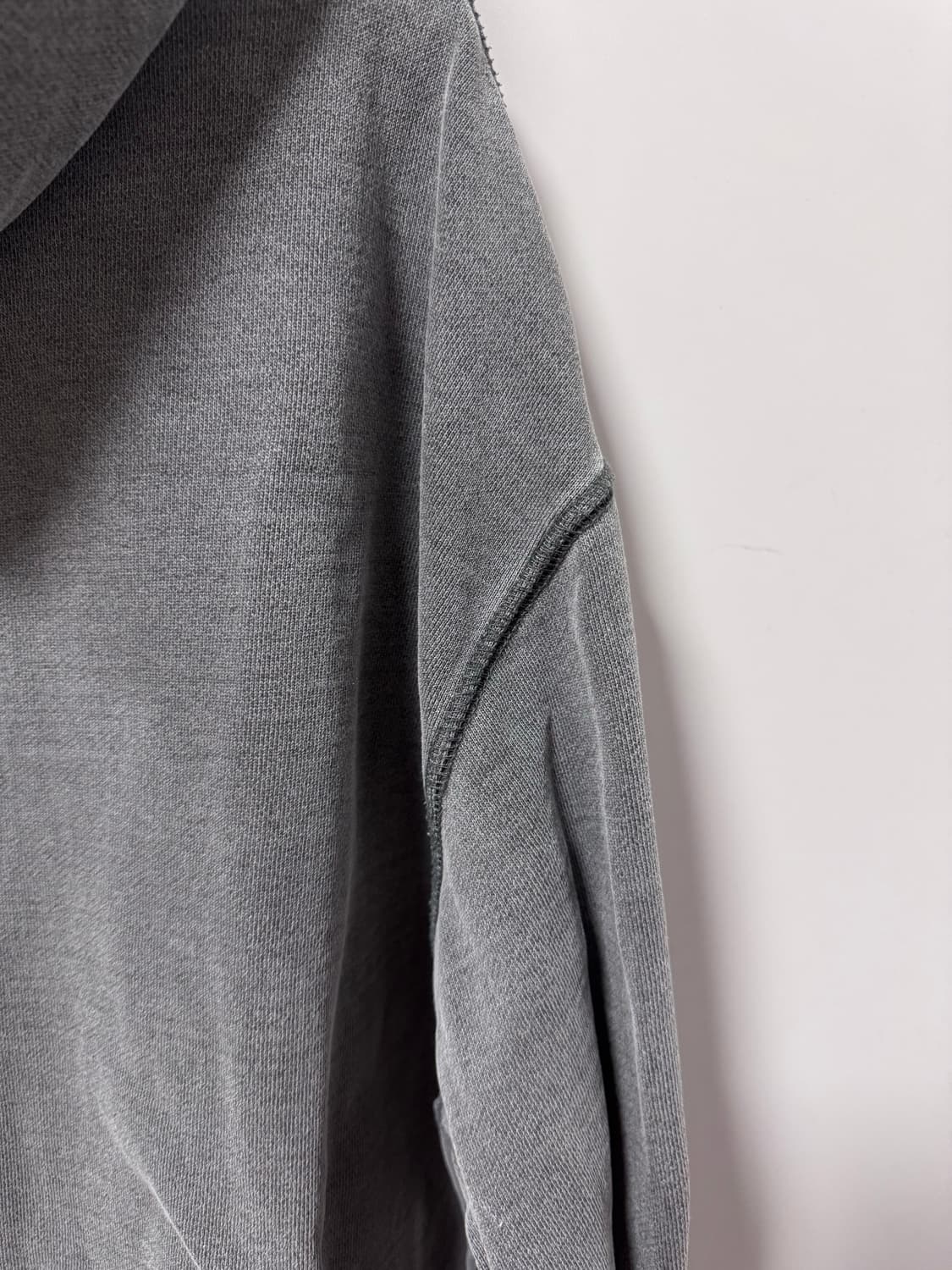 디스이즈네버댓 워싱 차콜 후드 티셔츠 상품이미지9