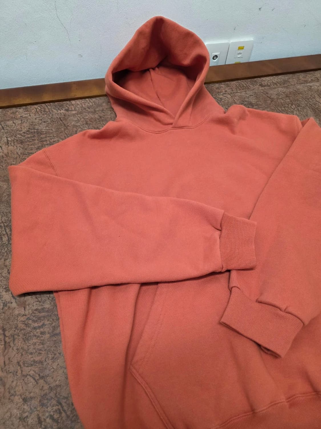 토마스모어 오버핏 기모 후드티 M 상품이미지5