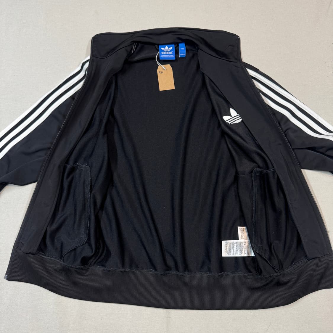 85) 아디다스 파이어버드 삼선 져지 트랙탑 집업 블랙 A90 상품이미지5