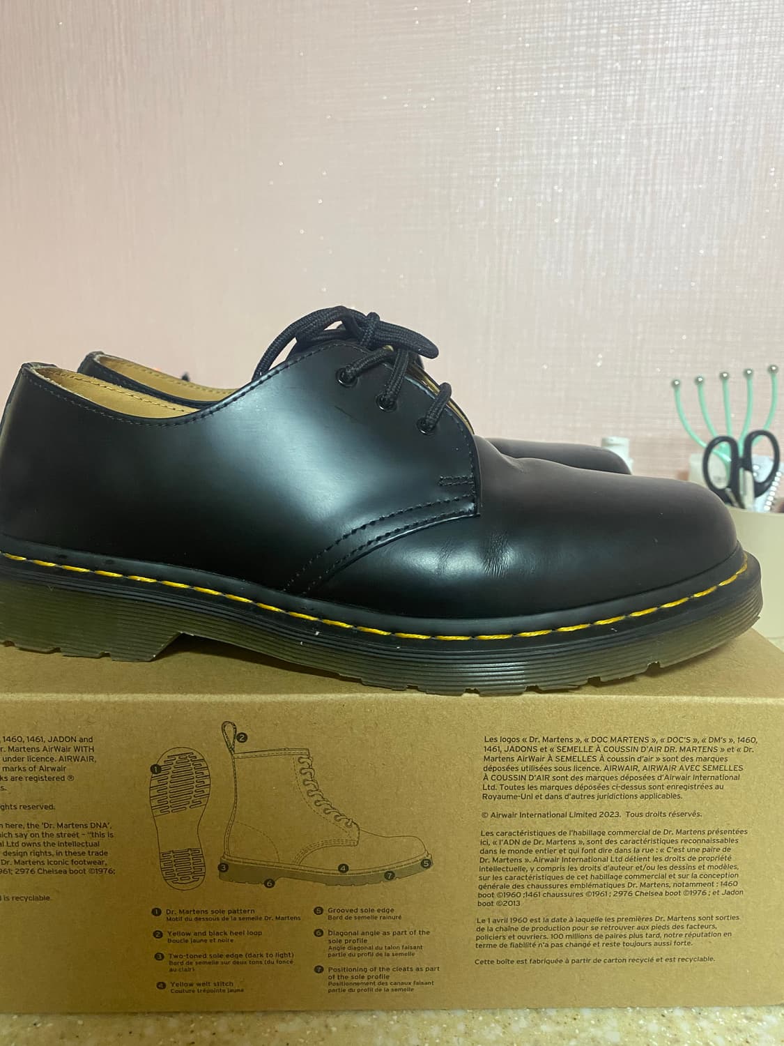 닥터마틴 1461 스무스 블랙 상품이미지4