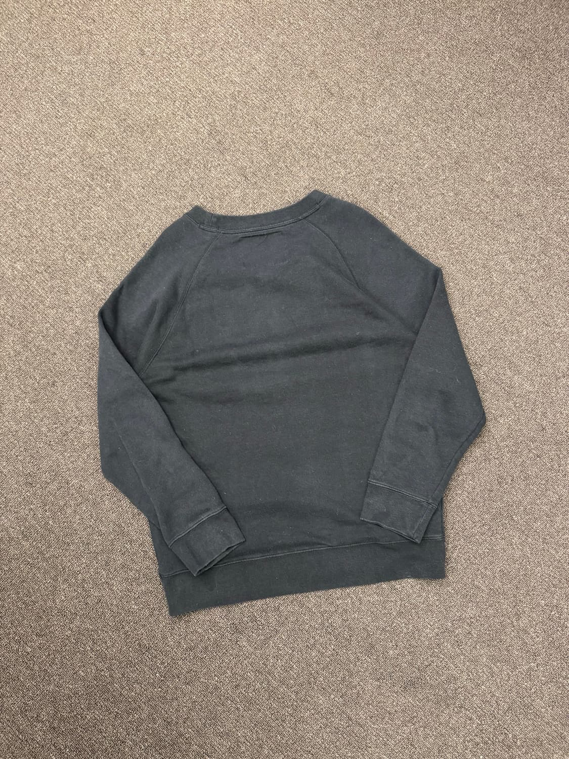 L)하드락 빈티지 자수 프린팅 블랙 스웻셔츠 상품이미지4