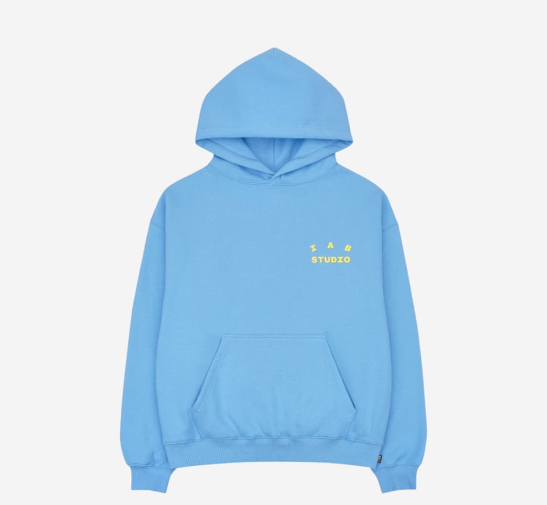 아이앱 스튜디오 스카이 블루 레몬 후디 hoodie 상품이미지1