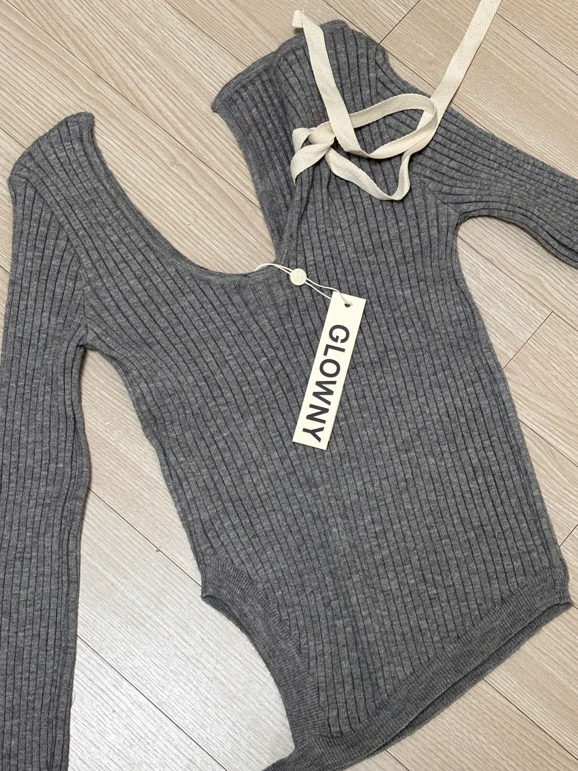 글로니 아이사 니트 그레이 상품이미지2