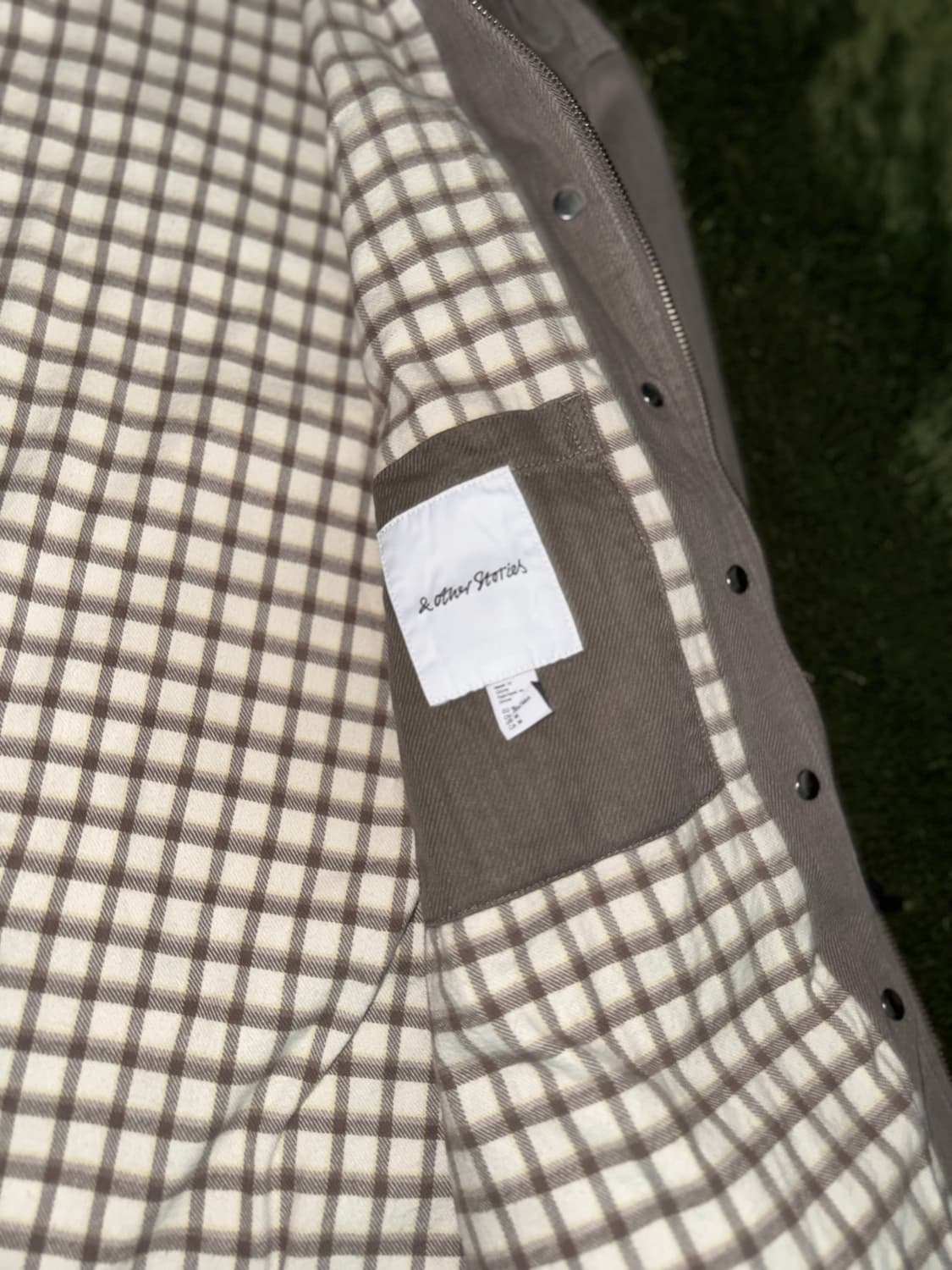 [M] 앤아더스토리즈 엠브로이더리 코튼 셔츠 자켓 상품이미지5