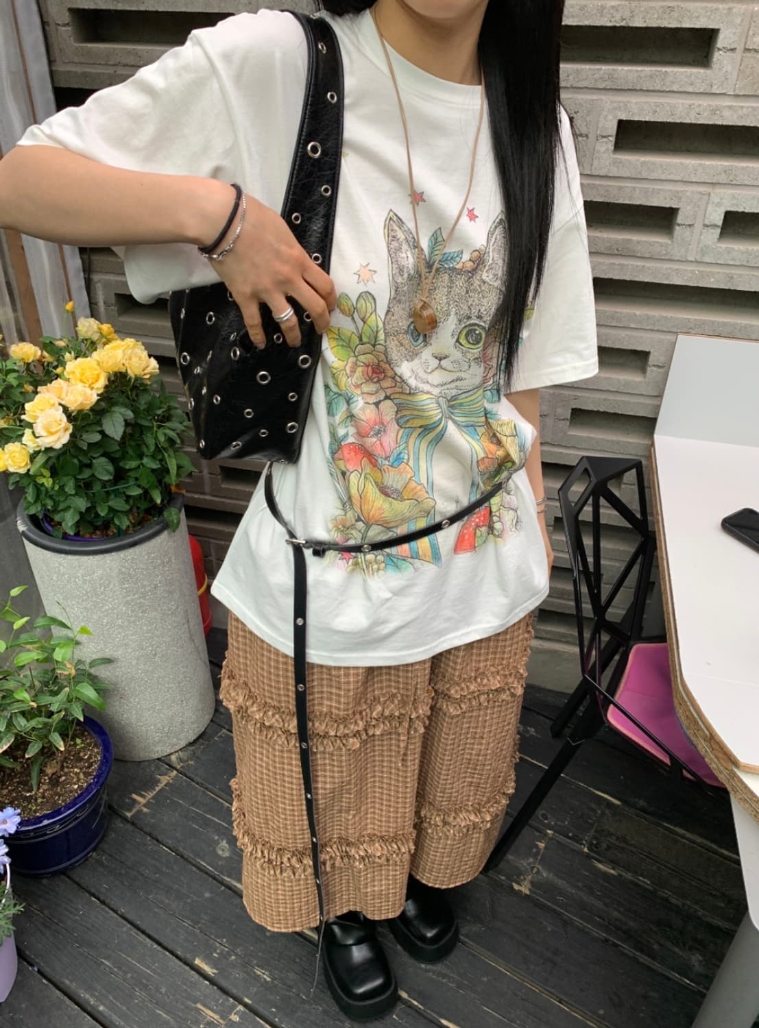 메탈 아일렛 백 상품이미지3