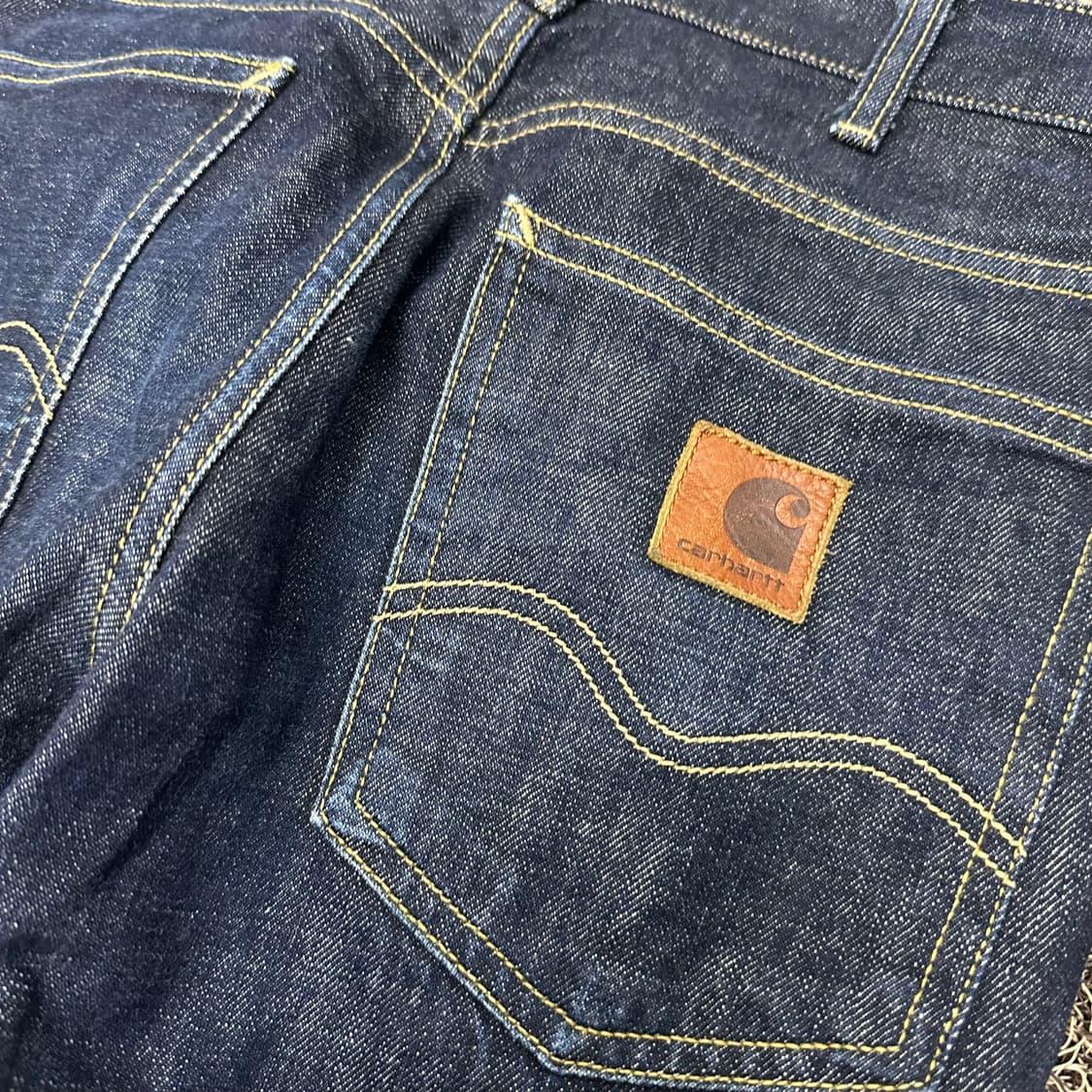 칼하트 WIP 데님 청바지 28인치 상품이미지8