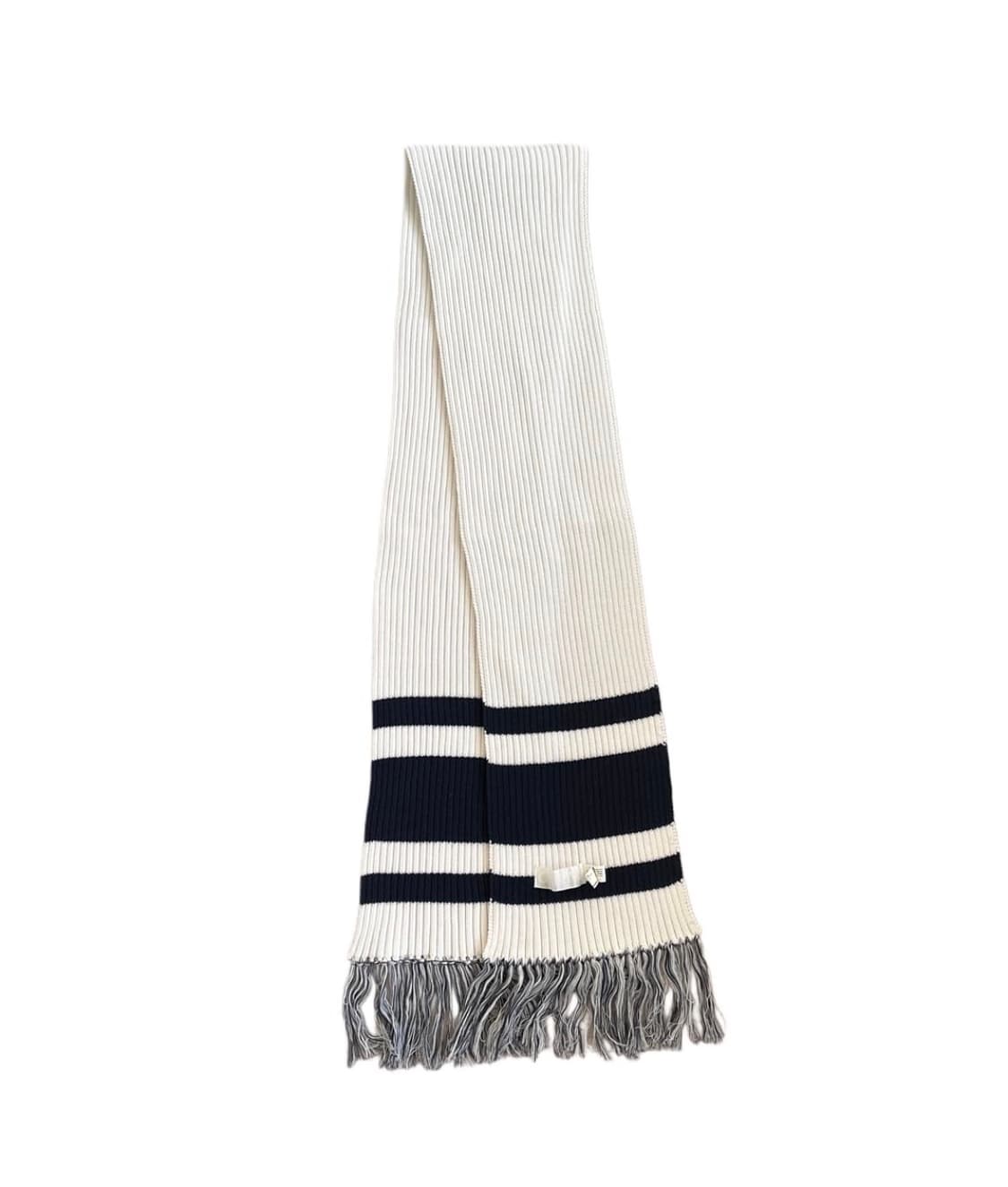 [os] 꼼데가르송 간류 머플러 화이트 상품이미지2