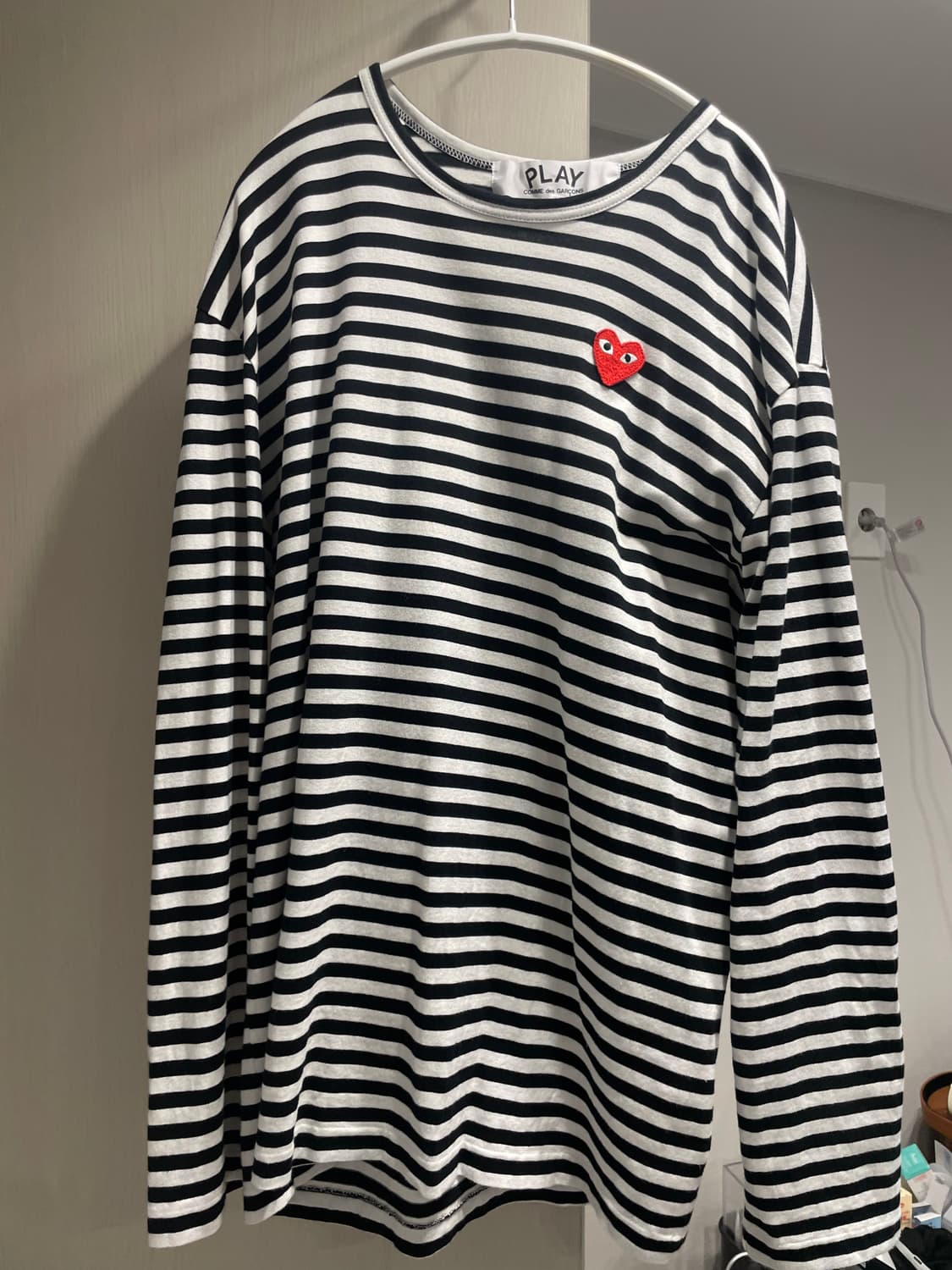 꼼데가르송 스트라이프 티 XXL 상품이미지1