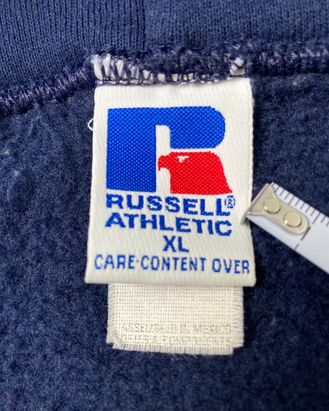 90s Russell Zip Up Hoodie (navy) 상품이미지3