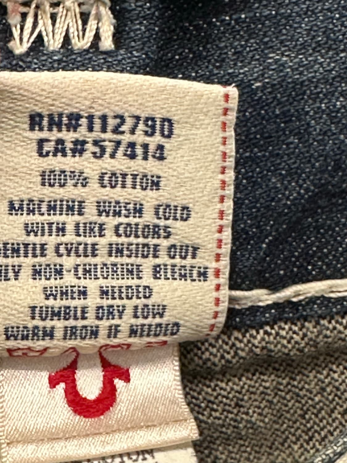 True religion stitch denim pants 상품이미지4