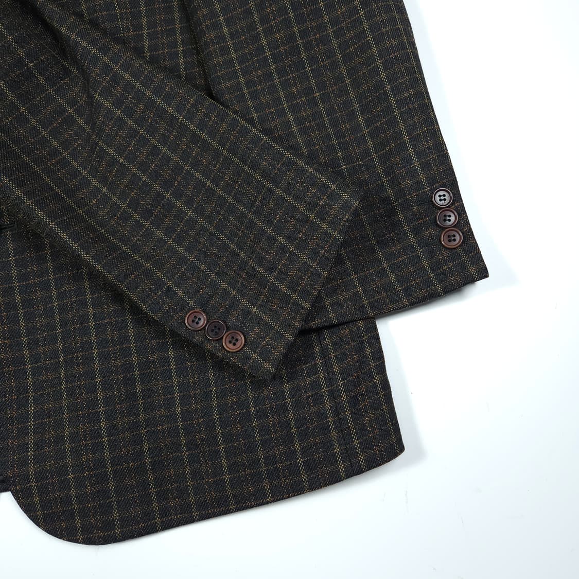 YSL 입생로랑 체크 미니멀 블레이저  상품이미지4