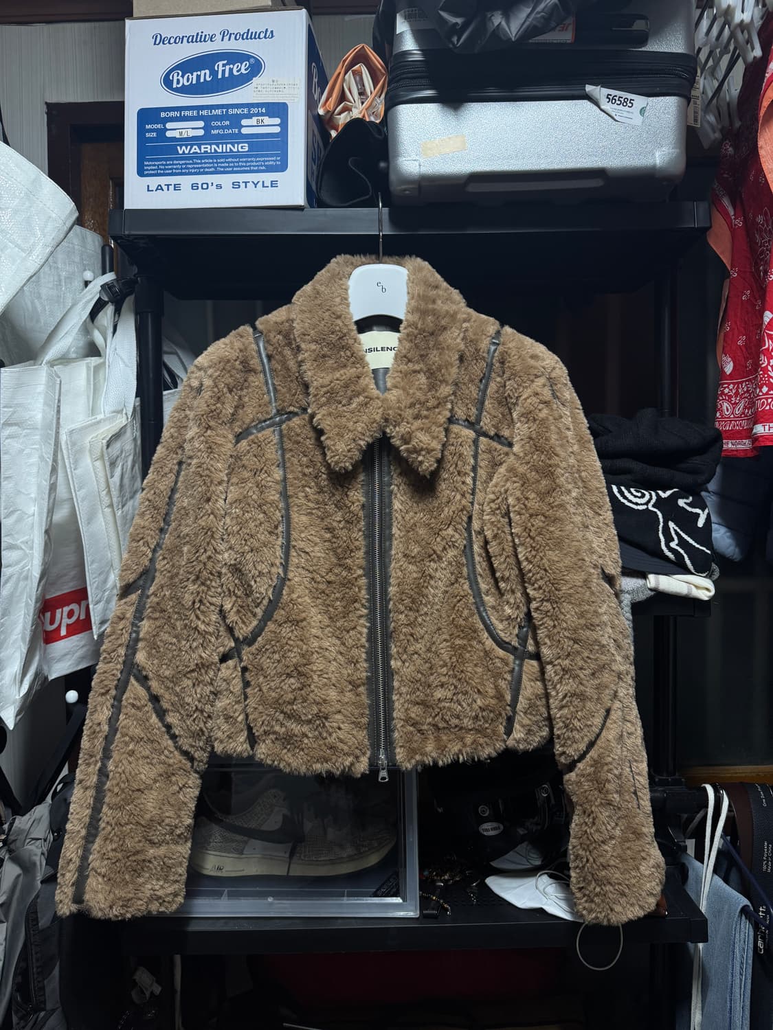 인사일런스 우먼 퍼자켓 상품이미지1