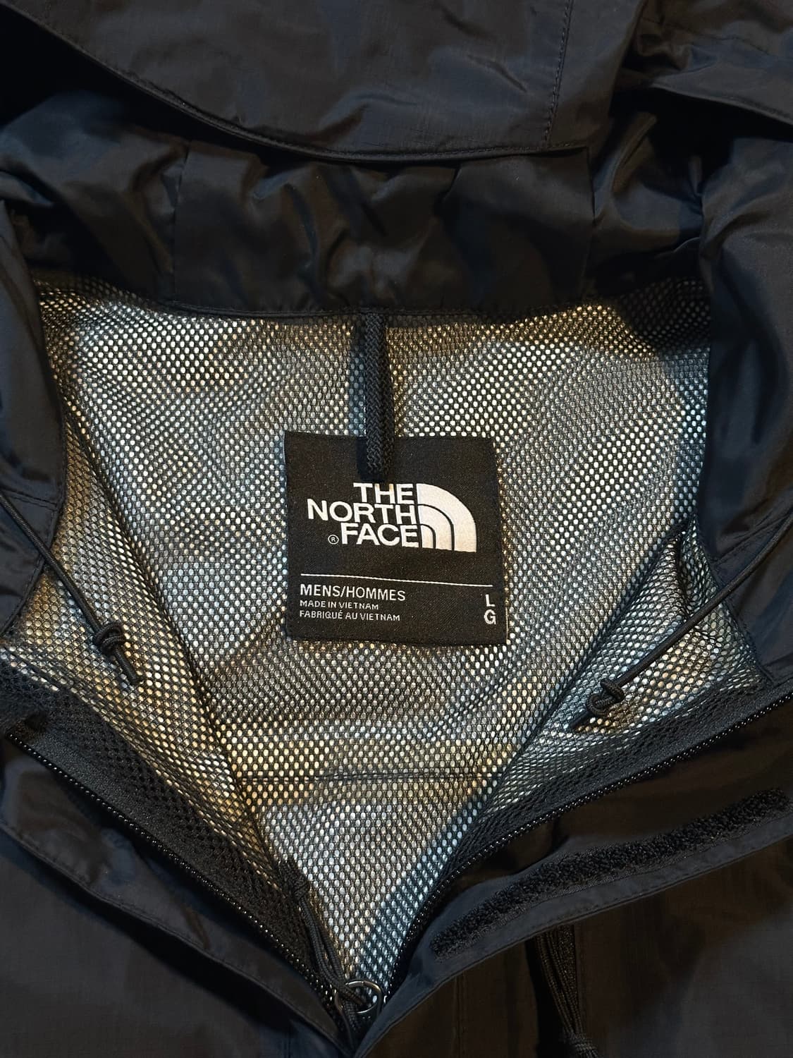 노스페이스 드라이벤트 투웨이 나일론 후드 바람막이 자켓 블랙 상품이미지5