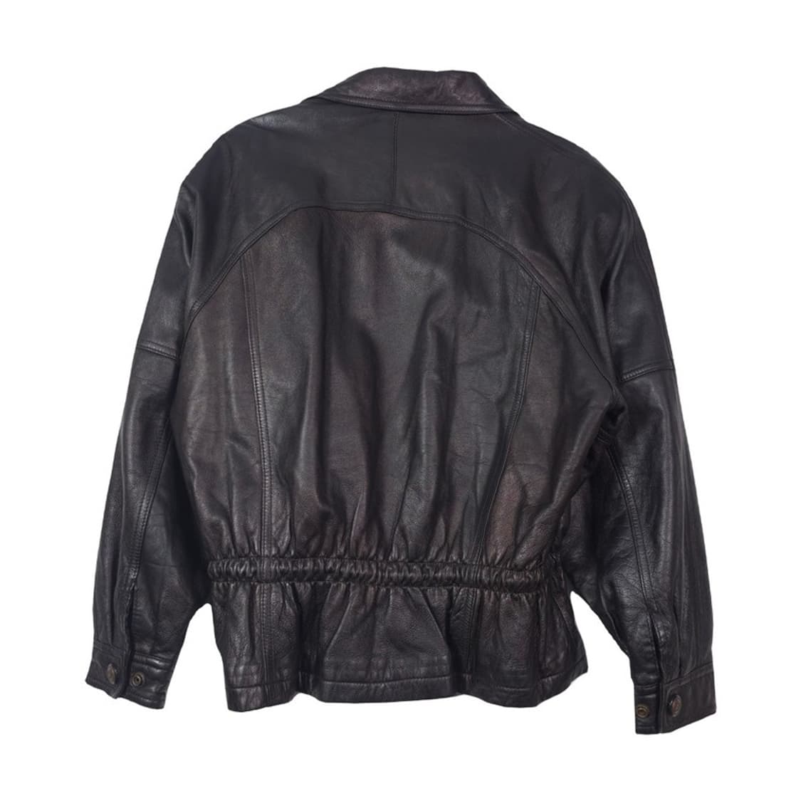 COMMON PLAZA 램스킨 빈티지 레더 블루종 77 상품이미지2