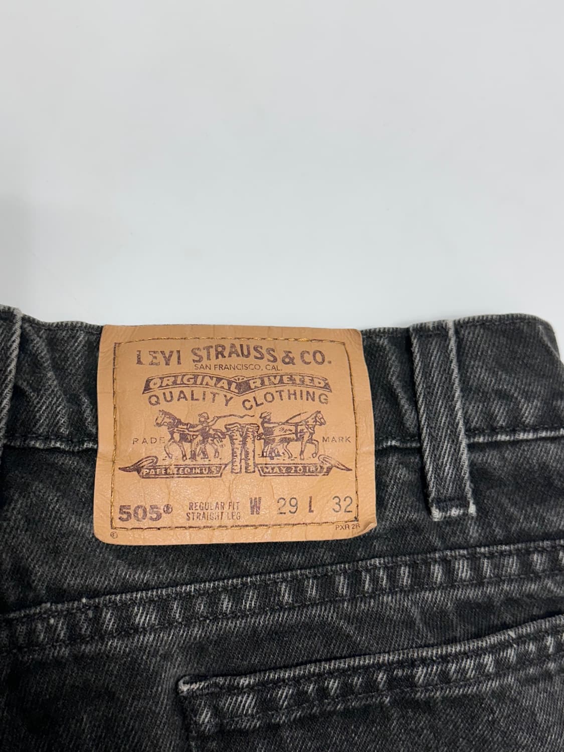 리바이스 90s 505 오렌지탭 스트레이트 레그 데님 팬츠 상품이미지6