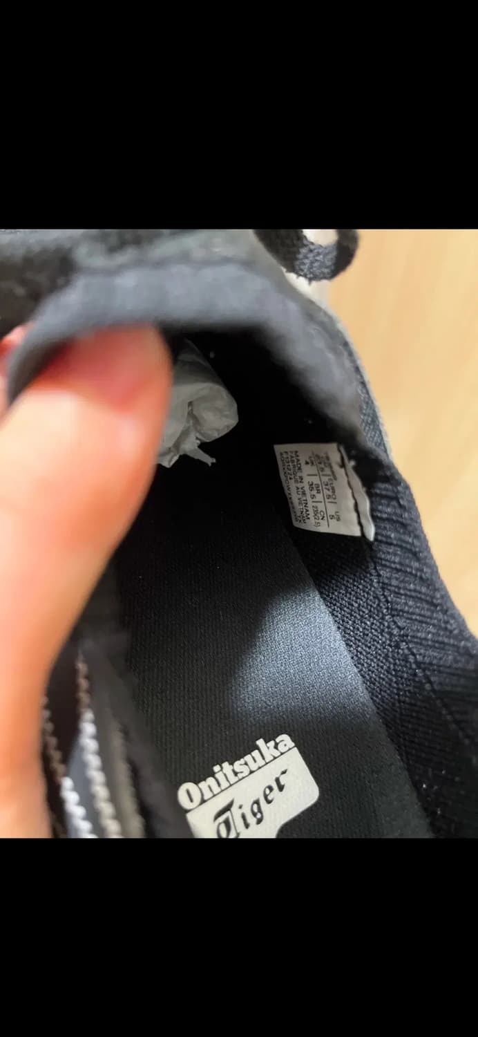 오니츠카 타이거 스크로우 블랙235 상품이미지2