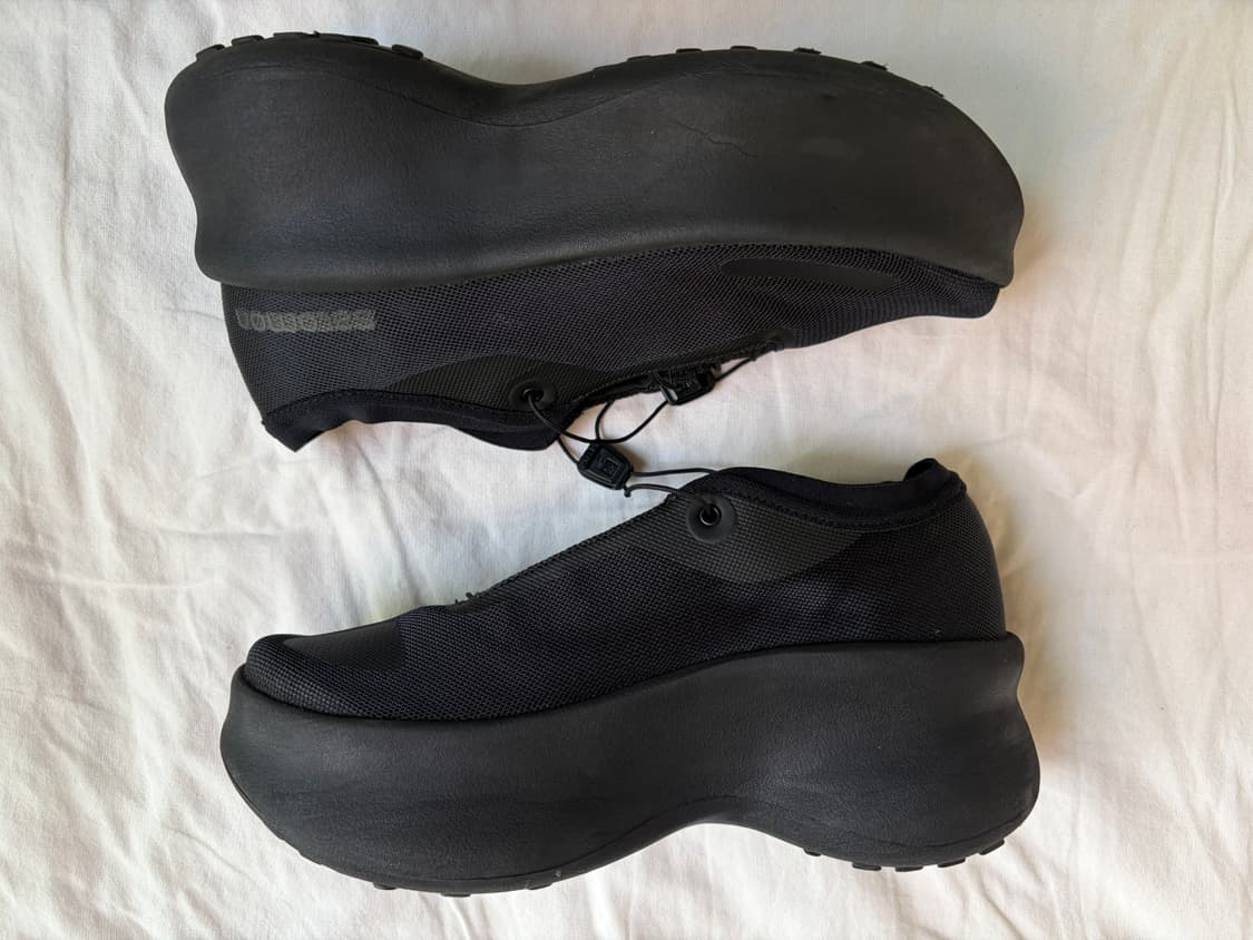 (W) 살로몬 x 꼼데가르송 센스필 플랫폼 블랙 SALOMON x CDG 상품이미지3